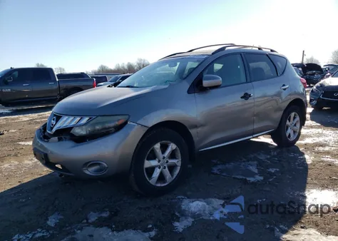 2009 Nissan Murano S from USA, damaged, VIN JN8AZ18W79W110972